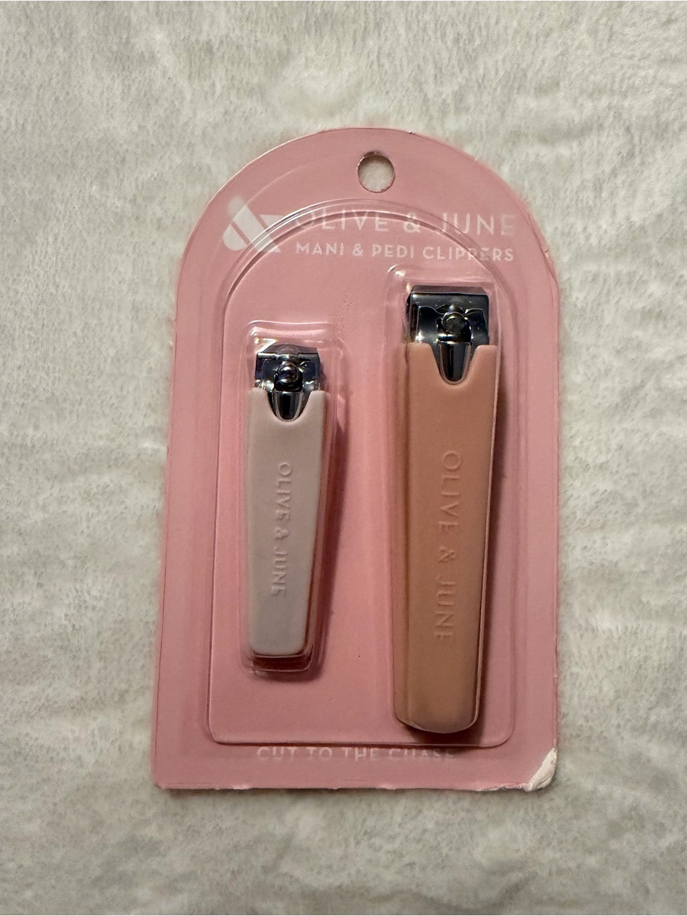 Olive & June Pink Nail Clipper Set - Manicure & Pedicure